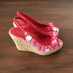 Brand new Coach Sling back size 8.5